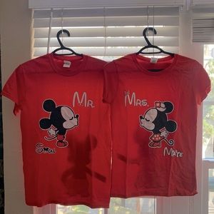 Mickey and Minnie Matching Set, Couples Shirts, Matching Disney Shirts
